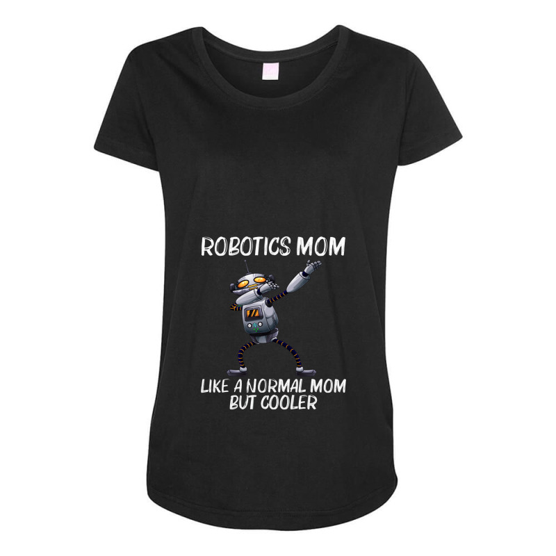 Funny Robot For Mom Mama Robotics Technology Machine Robots Maternity Scoop Neck T-shirt by irhamtsani | Artistshot