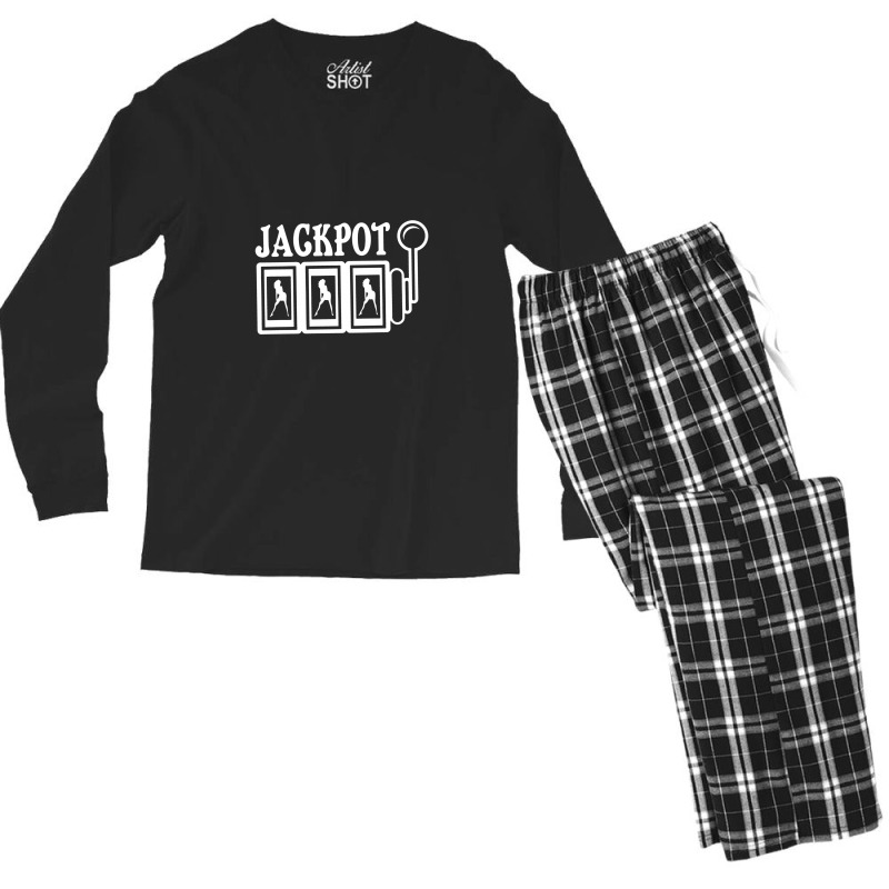 Jackpot Men's Long Sleeve Pajama Set | Artistshot