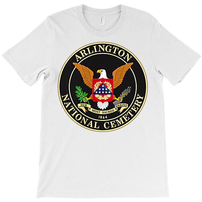 Front & Back Arlington National Cemetery T Shirt T-Shirt by emaliekrein | Artistshot