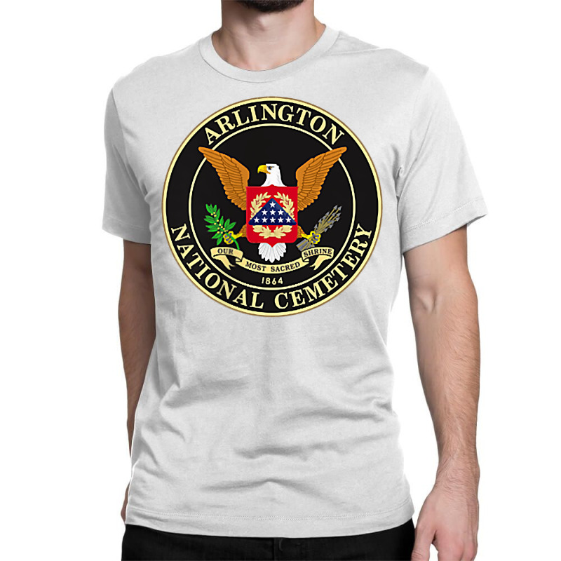 Front & Back Arlington National Cemetery T Shirt Classic T-shirt by emaliekrein | Artistshot