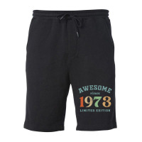 Awesome Since 1973 Fleece Short | Artistshot