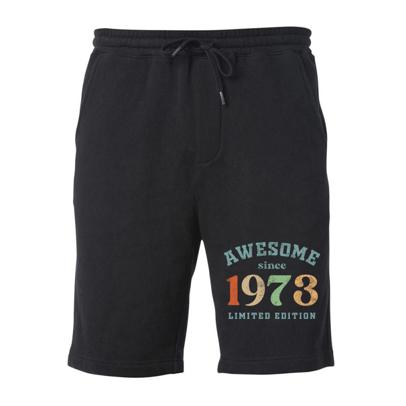 Awesome Since 1973 Fleece Short | Artistshot