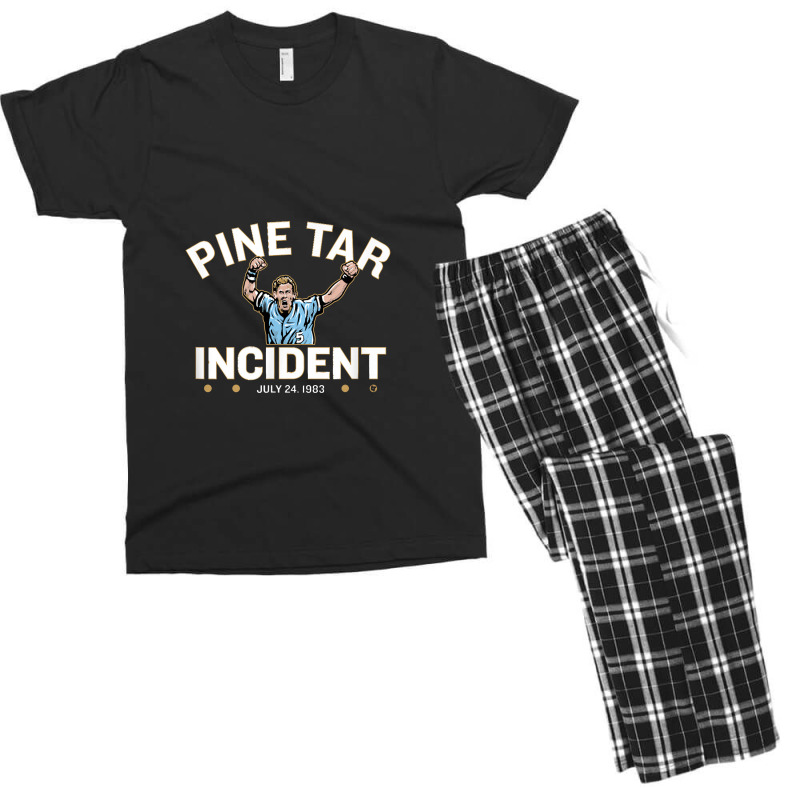 Officially Licensed George Brett Pine Tar Incident Men's T-shirt Pajama Set by kamiatun | Artistshot