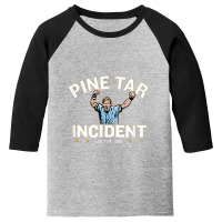 Officially Licensed George Brett Pine Tar Incident Youth 3/4 Sleeve | Artistshot