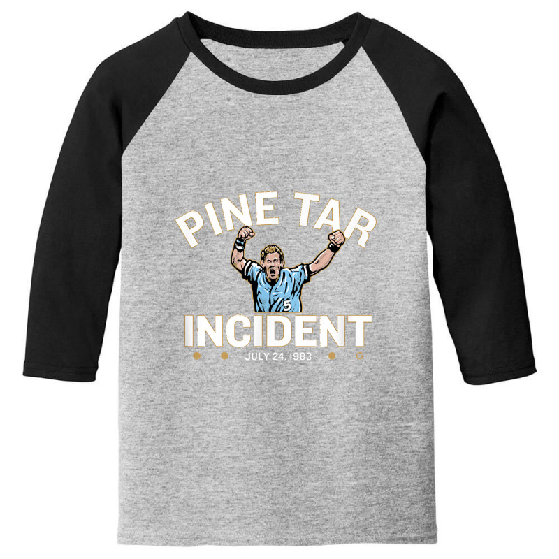 Officially Licensed George Brett Pine Tar Incident Youth 3/4 Sleeve by kamiatun | Artistshot