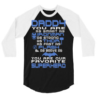 Daddy - Fathers Day - Gift For Dad _(b) 3/4 Sleeve Shirt | Artistshot