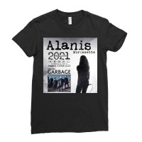 Alanis Morissette Jagged Little Pill Tour Dates 2022 Waldjinah Ladies Fitted T-shirt | Artistshot