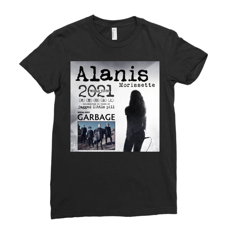 Alanis Morissette Jagged Little Pill Tour Dates 2022 Waldjinah Ladies Fitted T-Shirt by alexanderchloe | Artistshot