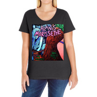 Alanis Morissette Tour Dates 2022 Waldjinah Ladies Curvy T-shirt | Artistshot