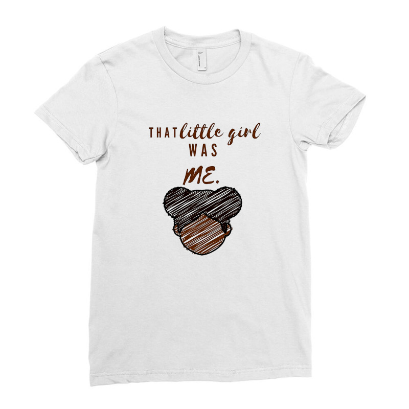 That Little Girl Was Me For Woman African American Ladies Fitted T-Shirt by michaelnaher | Artistshot