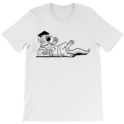 Rabbit School Cartoon T-shirt Designed By Istar Freeze