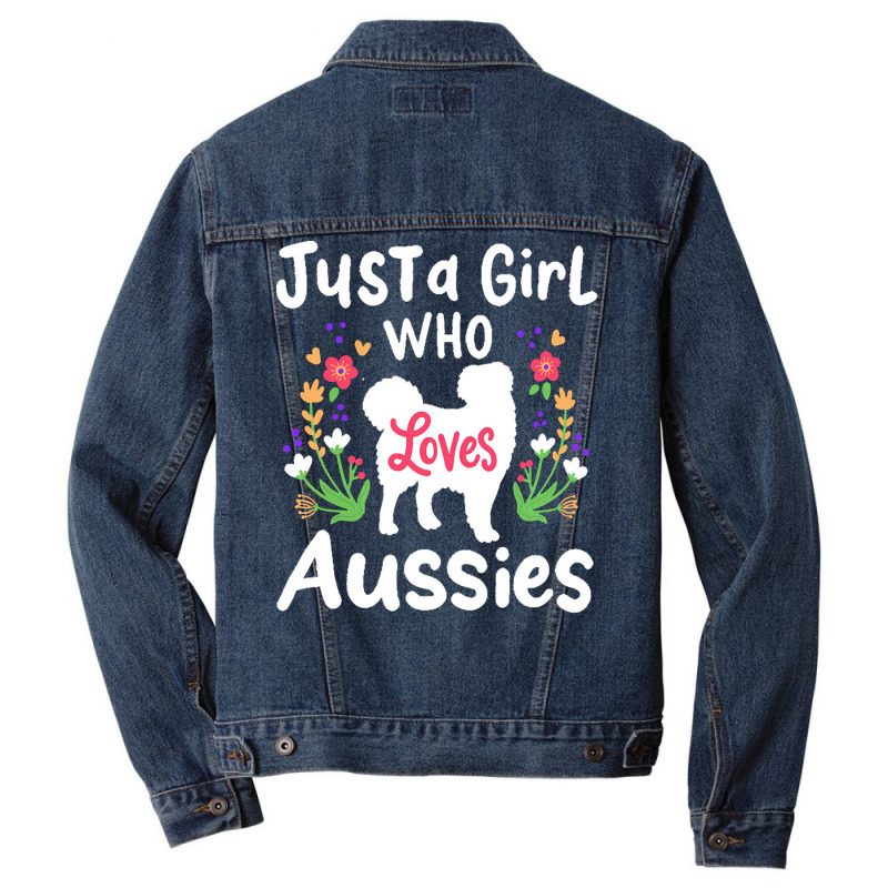 Aussie T  Shirt Aussie Australian Shepherd T  Shirt Men Denim Jacket by rohangerson898 | Artistshot