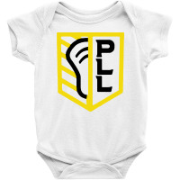 Shield Triblend Premier Lacrosse League Baby Bodysuit | Artistshot