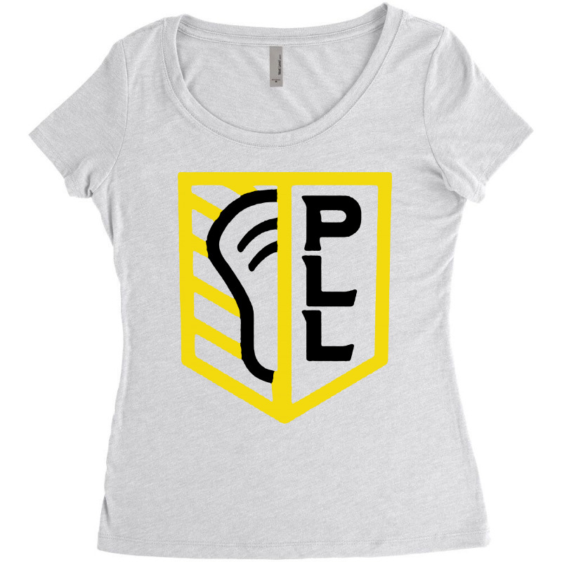 Shield Triblend Premier Lacrosse League Women's Triblend Scoop T-shirt by Hot pictures | Artistshot