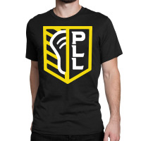 Shield Triblend Premier Lacrosse League Classic T-shirt | Artistshot