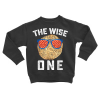 Passover The Wise One Jewish Pesach Funny Matzo Jew Holiday T Shirt Toddler Sweatshirt | Artistshot