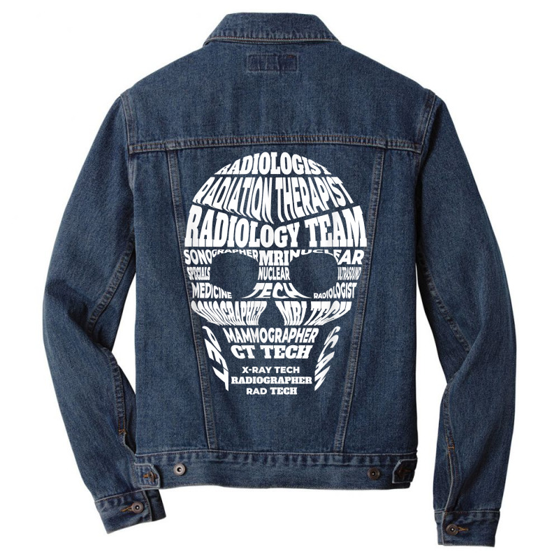 Radiology Inspired Radiologist Related Radiation Tech Design T Shirt Men Denim Jacket by emaliekrein | Artistshot