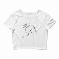 Abstract Minimal Women Crop Top | Artistshot