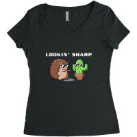 Lookin' Sharp Women's Triblend Scoop T-shirt | Artistshot