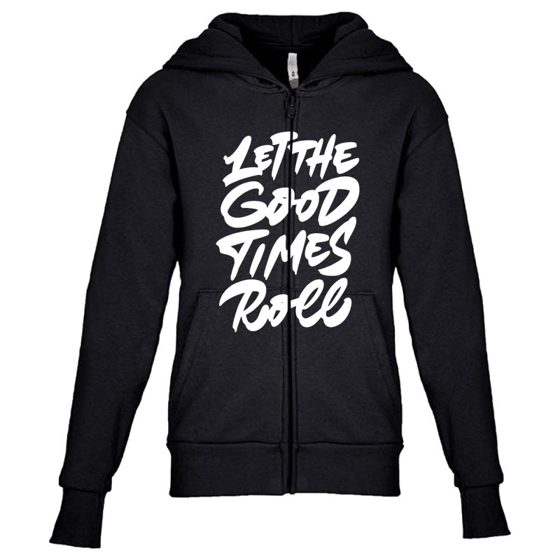 Good Times Rock Show Youth Zipper Hoodie by jarl cedric | Artistshot