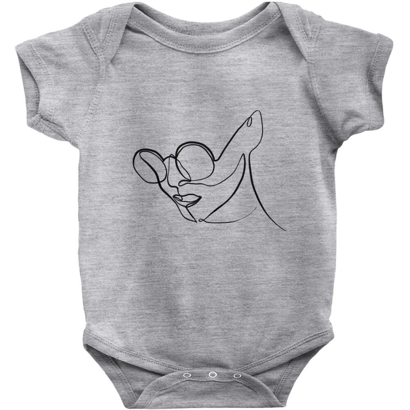 Women In Glasses Baby Bodysuit by Doodle Intent | Artistshot