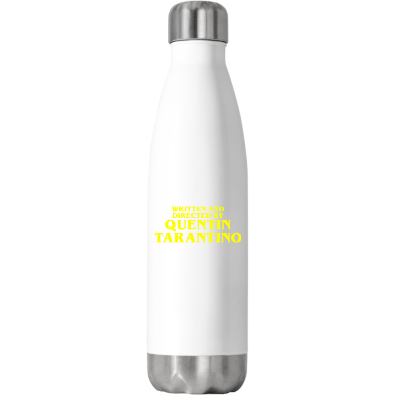 Directed Written Movie Stainless Steel Water Bottle | Artistshot