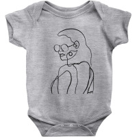 Women Minimalistic One Line Art Baby Bodysuit | Artistshot