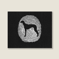 Croatian T  Shirt Old Croatian Sighthound D N A Fingerprint T  Shirt ( Landscape Canvas Print | Artistshot