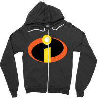 The Incredibles Cartoon Zipper Hoodie | Artistshot