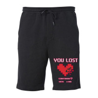 Game Over Fleece Short | Artistshot