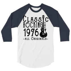 rocking since 1976 3/4 Sleeve Shirt | Artistshot