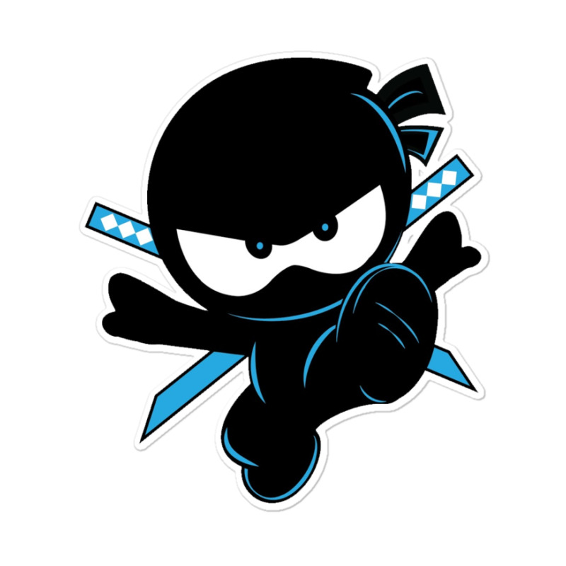 Custom Ninja Kid Sticker By Unal Design - Artistshot