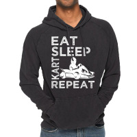 Go Kart Cart Racer Gokart Racing Eat Sleep Kart Repeat T Shirt Vintage Hoodie | Artistshot