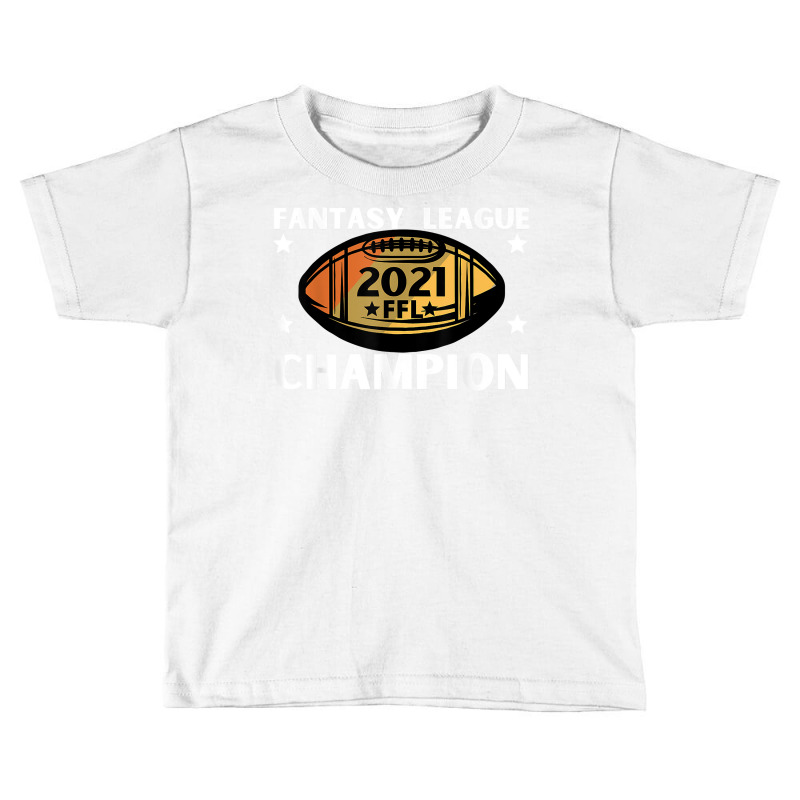 Fantasy League Champion Ffl Football 2021 Winner Vintage T Shirt Toddler T-shirt | Artistshot