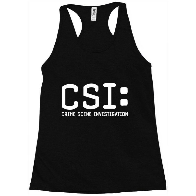 Csi Las Vegas Racerback Tank by Ucaniq | Artistshot