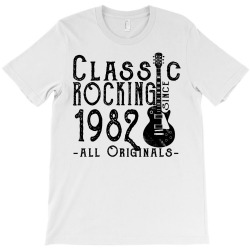 rocking since 1982 T-Shirt | Artistshot