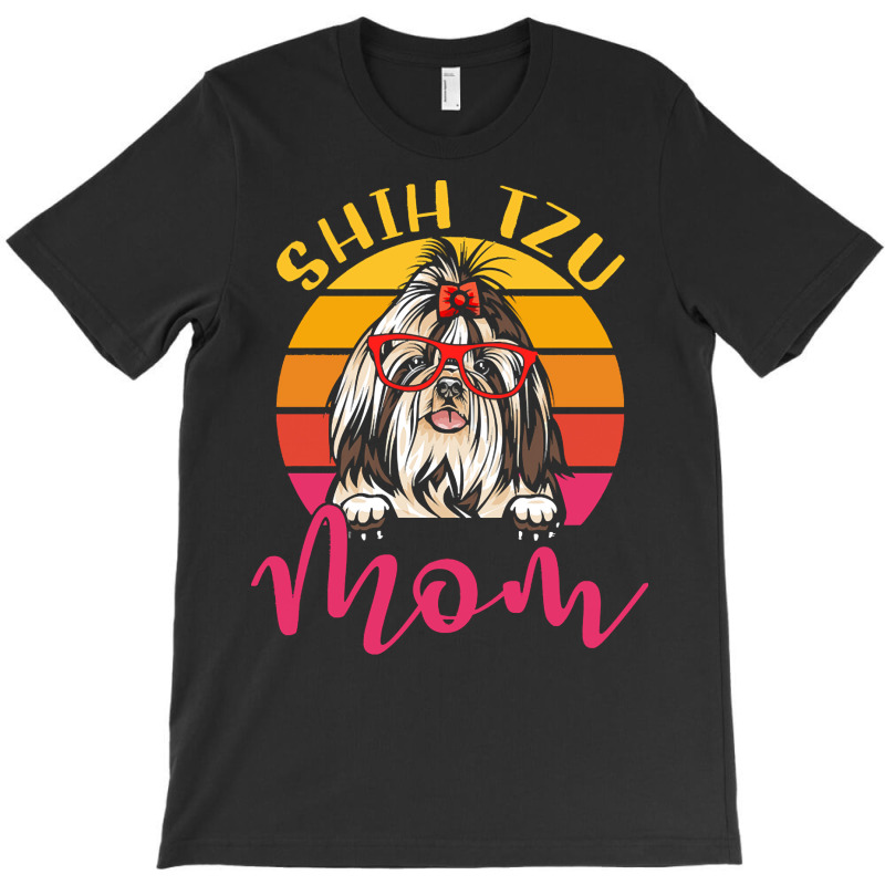 Dog Lover Gift T  Shirt Funny Shih Tzu Dog Mom Gift Idea T  Shirt T-shirt | Artistshot