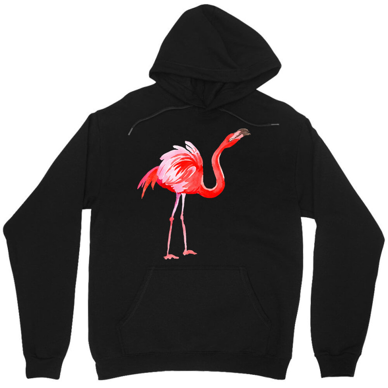 Flamingo T  Shirt Watercolor Exotic Flamingo 03 T  Shirt Unisex Hoodie | Artistshot