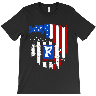 Food City American Flag Independence Day T-shirt Designed By Jasmine Tees