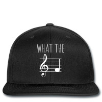 What The F Musical Note T Shirt Printed Hat | Artistshot