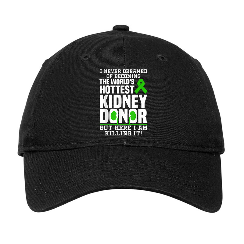 Funny Kidney Donor Art Men Women Kidney Donation Awareness T Shirt Adjustable Cap by zakarimullin | Artistshot