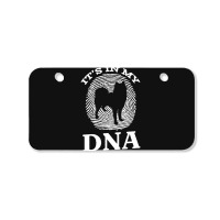 Husky T  Shirt Husky It`s In My D N A Fingerprint I Dog Husky T  Shirt Bicycle License Plate | Artistshot