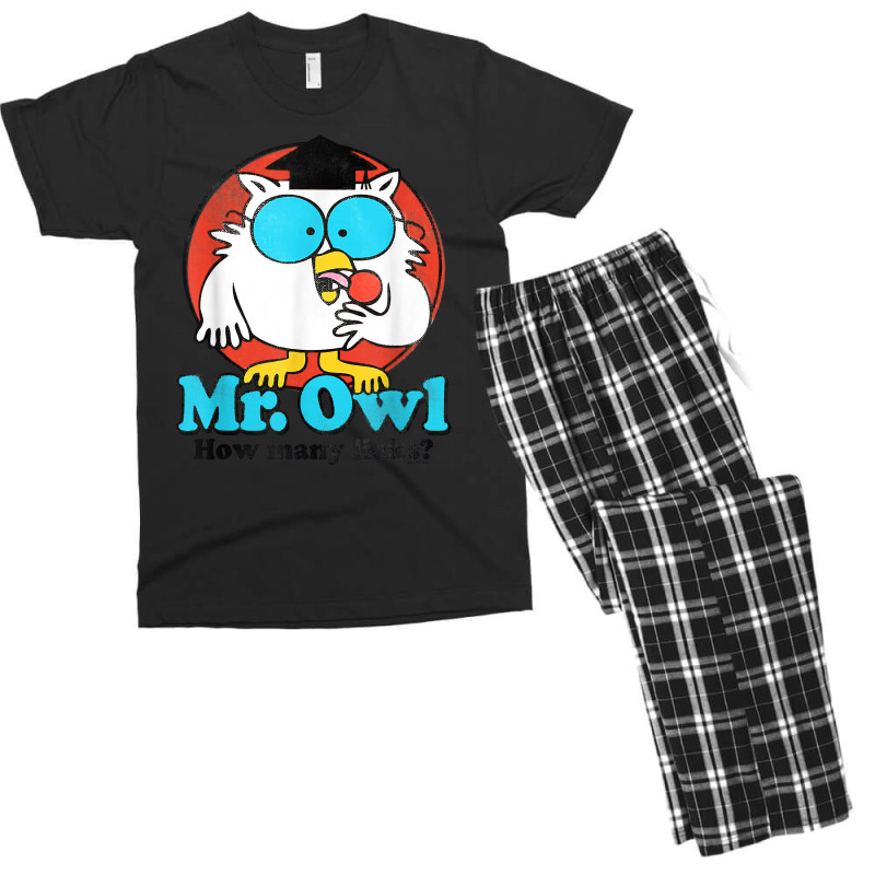 Mr Owl How Many Licks T Shirt Men's T-shirt Pajama Set by ayedencoplon | Artistshot