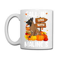 Fall In Love With Malinois Dog On Pumkin Halloween Coffee Mug | Artistshot