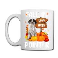 Fall In Love With Pointer Dog On Pumkin Halloween Coffee Mug | Artistshot