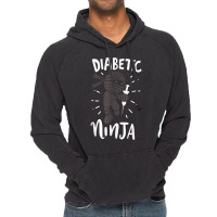 Diabetic Ninja Type 1 Diabetes Doctor Diabetes Awareness T Shirt Vintage Hoodie | Artistshot