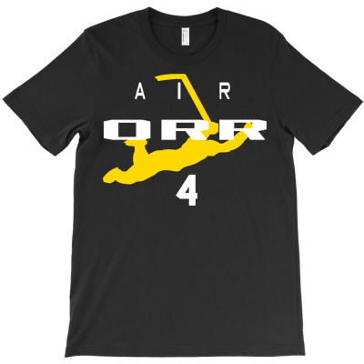 Air Bobby Orr T-shirt Designed By Alonedark