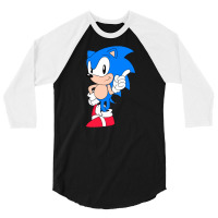 Shadow  The Hedgehog 3/4 Sleeve Shirt | Artistshot