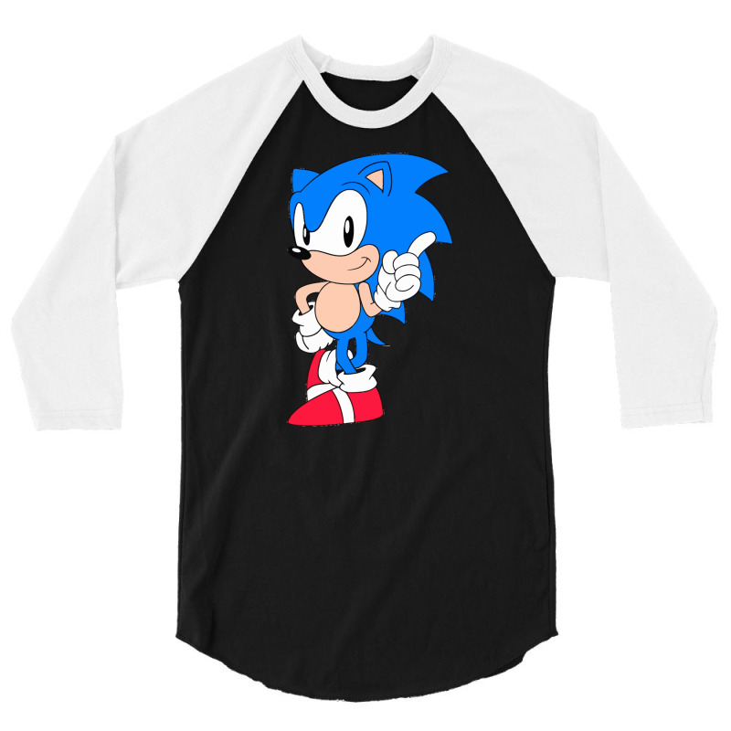 Shadow  The Hedgehog 3/4 Sleeve Shirt by yogistira | Artistshot