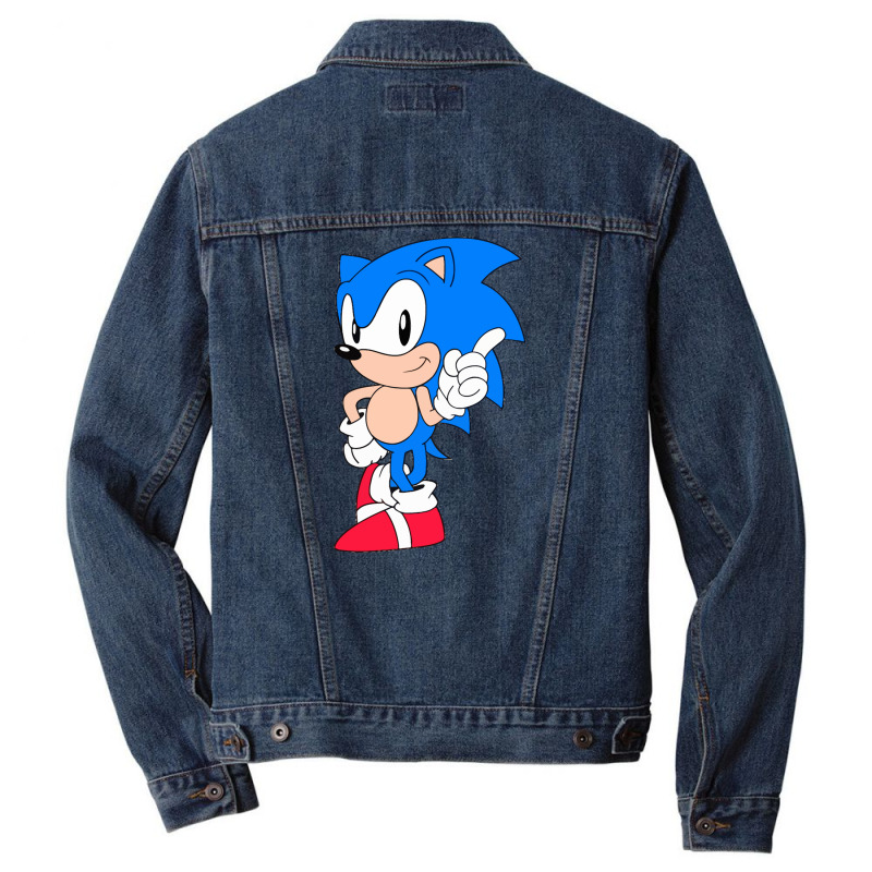 Shadow  The Hedgehog Men Denim Jacket by yogistira | Artistshot